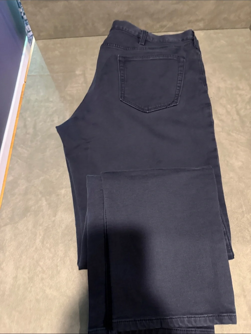 Banana Republic Men's Dark Navy Straight Jeans